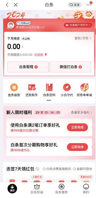 解锁消费乐趣！京东白条额度指南